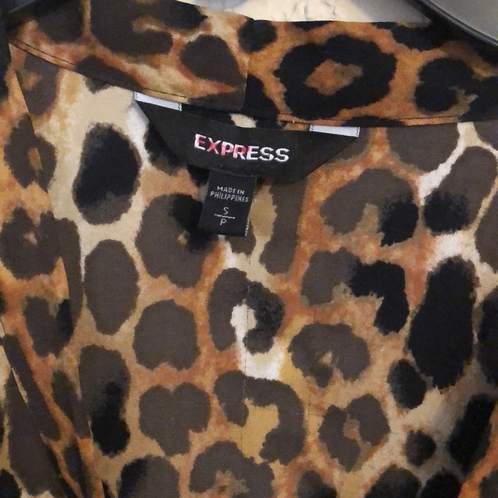Express Leopard Print Top - image 5